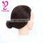 human hair training head for hairdressers Female Mannequin Head mannequin price hair products With Clamp professional