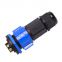 M25 automotive electrical connector types cable connectorIP67 female m25 plastic 3+9pin jack plug electric cable connect