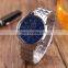 Wholesale factory stainless steel watch silver quartz watch