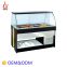 Square lift-up Marble type Counter Top Salad Bar Refrigeration display equipment