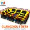 Large Safety Net Indoor House Trampoline Park prices for Kid