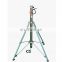 CAT5 and AWG14 internal cable 5 meter telescopic mast for shelter illumination