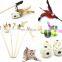 China low cheap price pet product cat teaser ball rope toy cat toys wholesale supplier bulk pet toys