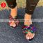 new women's beach shoes bow cross thick sandals outdoor wild travel student home slippers sandals