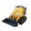 Chinese mini tracked skid steer loader with bucket