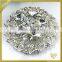 FB-041 Wholesale fancy crystal silver brooch pin for scarf