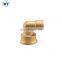 BT6034 good market brass gas pipe fitting 22.5 degree elbow copper