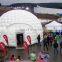 Outdoor large inflatable floating igloo led tent house camping / Inflatable dome event party tent price with light for sale