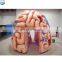 Top quality 3.8m dia walk through large inflatable brain model for medical healthcare exhibit TE-036