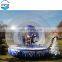 Romantic inflatable Christmas decoration Supermarket display snow globe ball