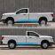 3pcs Car Side Stripes Stickers RV Caravan Body Decal Sticker SUV Pickup Off-road Stripes DIY Decor For VW T4 T5
