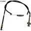 Hebei factory two wheel spare part black color outer casing housing CD70 motorcycle front hand brake cable