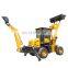 Backhoe Loader Mini small backhoe loader 4x4 backhoe loader wheel attachment with Price