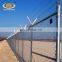 Hot sale galvanized chain link fence, chainlink fence, cyclone wire mesh philippines