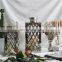 Top1 Decorative metal lantern Set of 2 garden lantern For wedding and Party