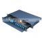 Sliding Type Fully Equipped FTTH 24 core/12 port LC Fiber Optic Patch Panel high quality