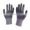 Optimal Price Nitrile Nylon Elastane Construction Gloves Excellent Oil Repellent Slip Resistant Micro Foam Gloves Automotive