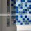 amber looking mix dark blue hot melting swimming pool tiles splash back glass mosaics tiles bathroom