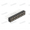 Dnenlink Machined Pin Female Header 3.00x2.54 Dual Row Straight connector