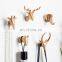 Nordic clothing store wall stereo perforation-free animal creative home cloakroom hook