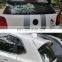 Honghang Auto Accessories Rear Car Bumpers ABS Material Glossy Rear Wings Carbon Fiber Rear Spoiler Wings For Polo 2011-2018