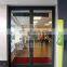 Commercial KFC Door Double Glass Aluminum Storefront Door