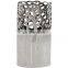 handmade aluminium flower vases