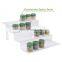 3 Tier Spice Rack Kitchen Pantry Step Shelf Cabinet Organizer Clear Acrylic Spice Rack