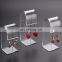 Wholesale Clear Black and White Acrylic Earring Display Stand Jewelry Display Holder
