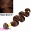 Wholesaler of Light Brown Body Wavy Remy Human Hair Bundle