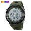 SKMEI 1342 Самый популярный новый дизайн цифровой спортивный мужской wristwatch с компасом, будильником, мировым временем, секундомером и функцией обратного отсчета времени