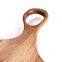 Natural Acacia Wood Irregular Steak Bread Board Dessert Tray with Hanging Ring Cutting Chopping Board Placement Plate Art