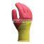 Labor Protection Gloves Foam Latex Gloves Dip Rubber Coated Palm Anti-skid Wear-resistant Breathable Site Work Protective Gloves