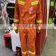 Special Flame Retardant Woven Fabric And Canvas Fabric Sewn Fireman Fire Fighting Glove