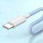 2021 Нилоновый сплетённый кабель USB Type C с функцией быстрой зарядки PD