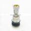 Motorcycle Used Tubeless Metal Clamp In Tire Valve TR43E With Customized Logo Cap