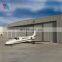 Low cost aluminium Pre-engineering warehouse buildings Steel Structure Prefabricated aircraft hangar Construction for sale