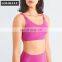 New Arrival Adjustable Shoulder Straps Sports Bra Workout High Impact Backless Yoga Top