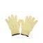 Double layer Anti Fire Flame Retardant Cut Resistant Pure Aramid Fiber Safety Work Gloves Reinforced thumb crotch