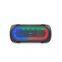 ZQS4247 10W Double 4 Inches party speaker with colorful LED light and support Bluetooth/USB/TF/FM/MIC/AUX