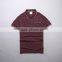 dark biue plain dyed biank men polo shirt  china