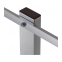 50x75 Rectangular Tube Caps Rectangular Blanking Pipe Cap