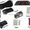 Bil baksensor with 3 color Leds display and Bibi sound alert for parking safety
