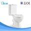 Africa market healthful apartment two piece ceramic washdown washroom toilet W8005