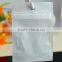 China factory outlets mobile phone case packaging bag with zipper top and white white pear film