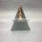 Christmas tree style tea-light glass candle holder