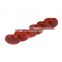 Oval Acrylic Pearliod Buttons Machine Tuner Knobs Guitar Parts for Guitar Tuning Pegs Dark Red (6pcs)