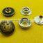 Anti-brass color zinc alloy cap press studs fastener snap button -- MA6133