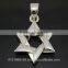 Plain Sterling Silver Star Of David Pendant, pn64