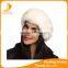 2016 ladies fashion leather and fur hat lap with five color